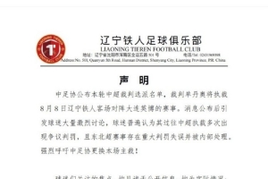 媒体人谈铁人声明：世界足坛少见，洋哨也不能说判罚就没问题
